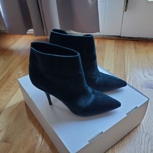 Marc Fisher Velvet Booties Women 6